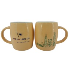 广告直身环保瓷杯-Wan Hai